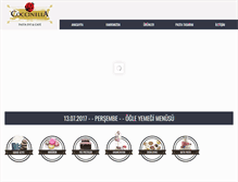 Tablet Screenshot of coccinellapasta.com